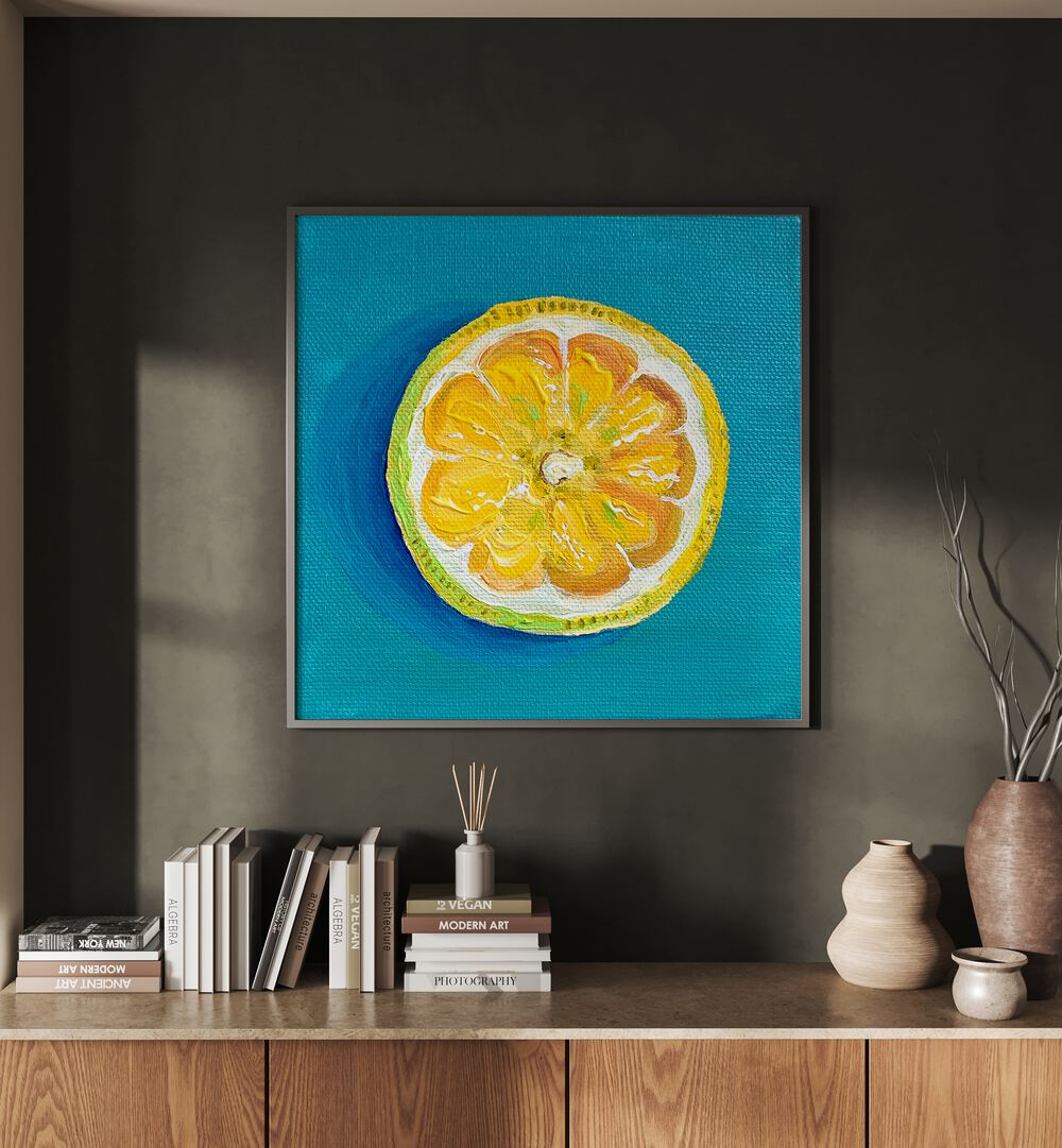 LEMON SLICE BY KEY AND SEA CREATIVE, ART PRINT