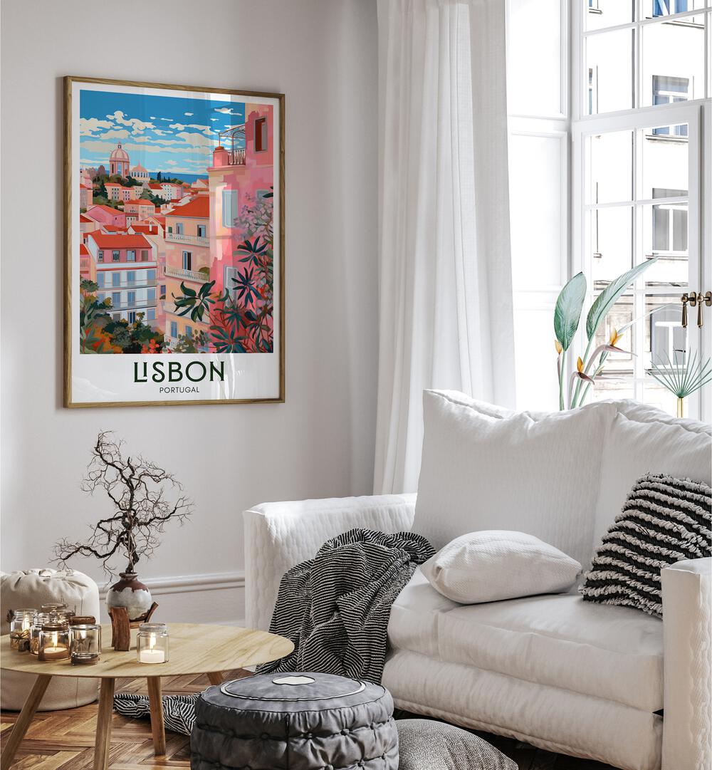 LISBON MOSAIC , TRAVEL POSTERS