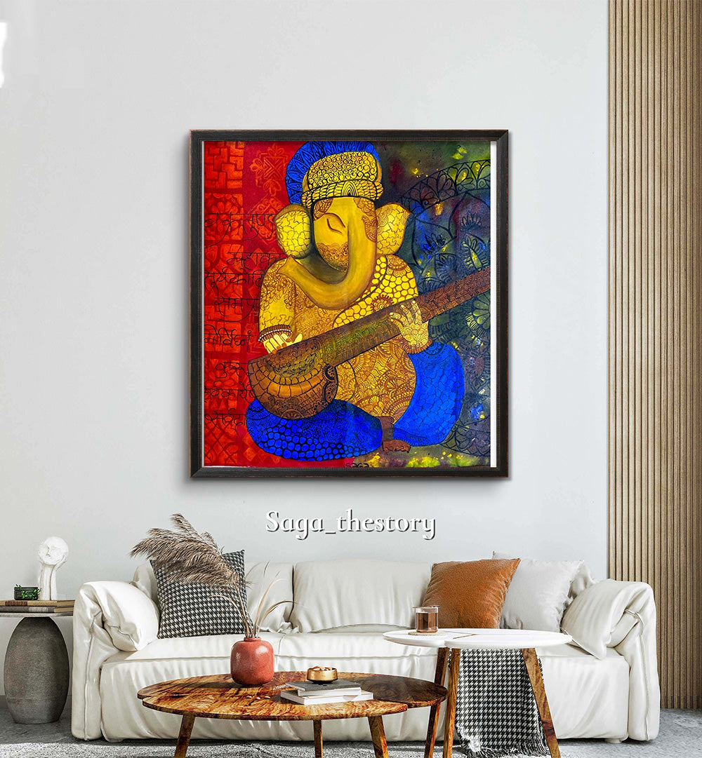 GANESHA SERIES I  , HANDMADE ARTWORKS