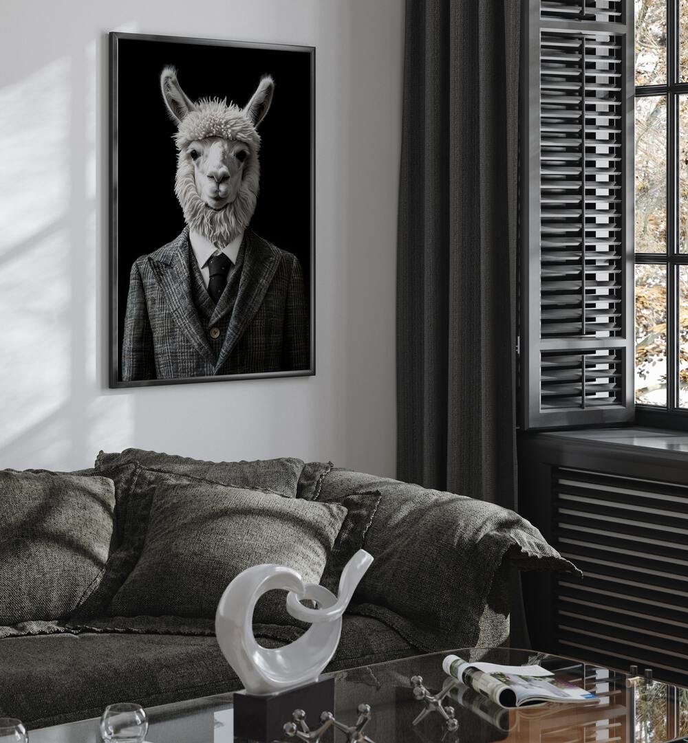 WILD SUITS - ALPACA , ANIMAL PAINTINGS