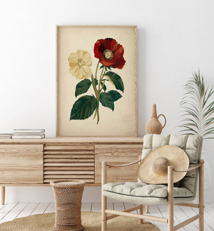 Elegant 18TH CENTURY BOTANICAL , FLORAL FLOWER PAINTINGS showcasing vibrant blooms, perfect for home decor enthusiasts.