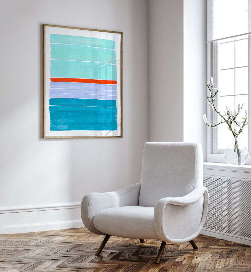 Brighten your space with MID DAY SUNSHINE, ABSTRACT PAINTINGS by Ejazz Haniff, capturing the essence of radiant beauty.