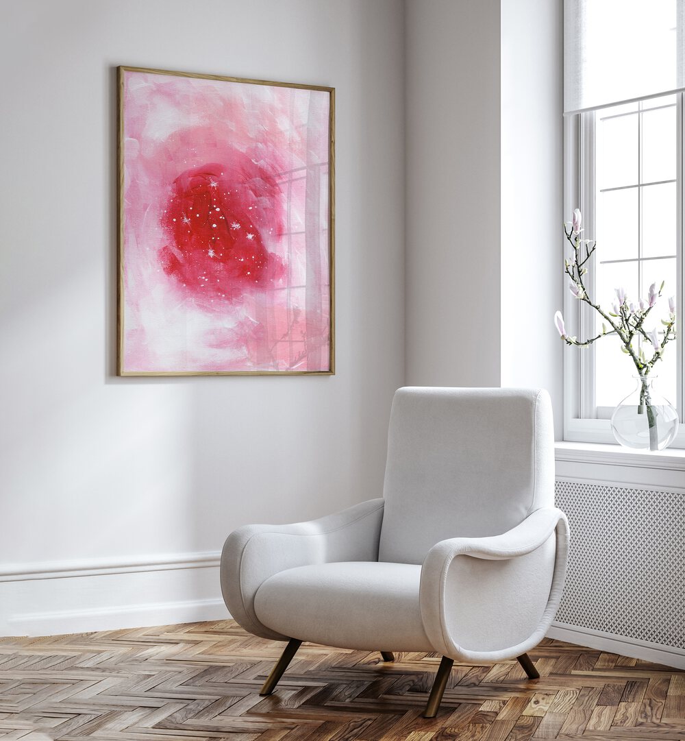 HEART NEBULA , ABSTRACT  PAINTINGS