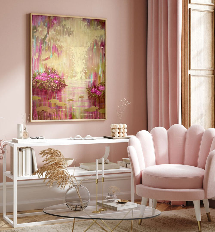 Transform your space with BLOOMING WATERFALL, LANDSCAPE PAINTINGS, showcasing vibrant colors and tranquil beauty.