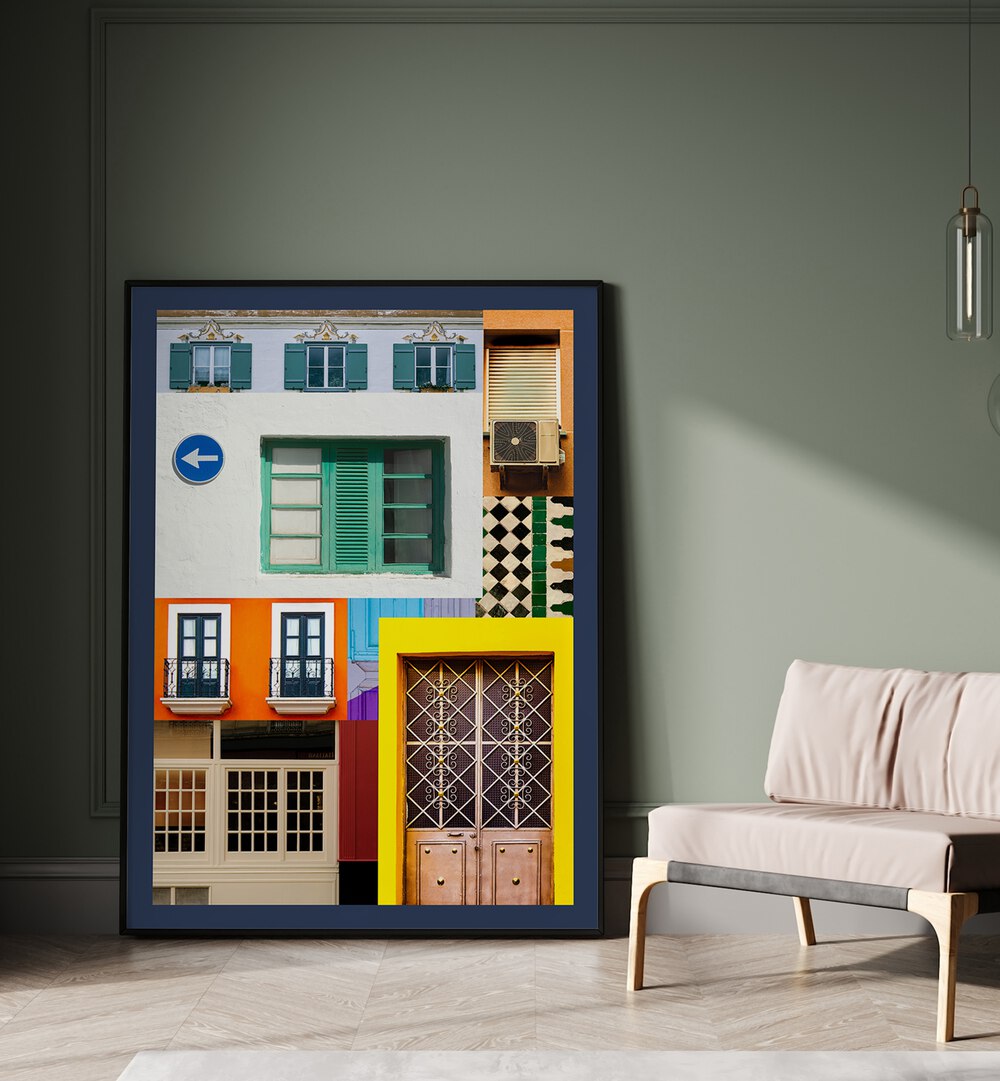 Colorful ARCH LEGO, WALL ART PRINTS showcase creative designs, perfect for inspiring aspiring architects at home.