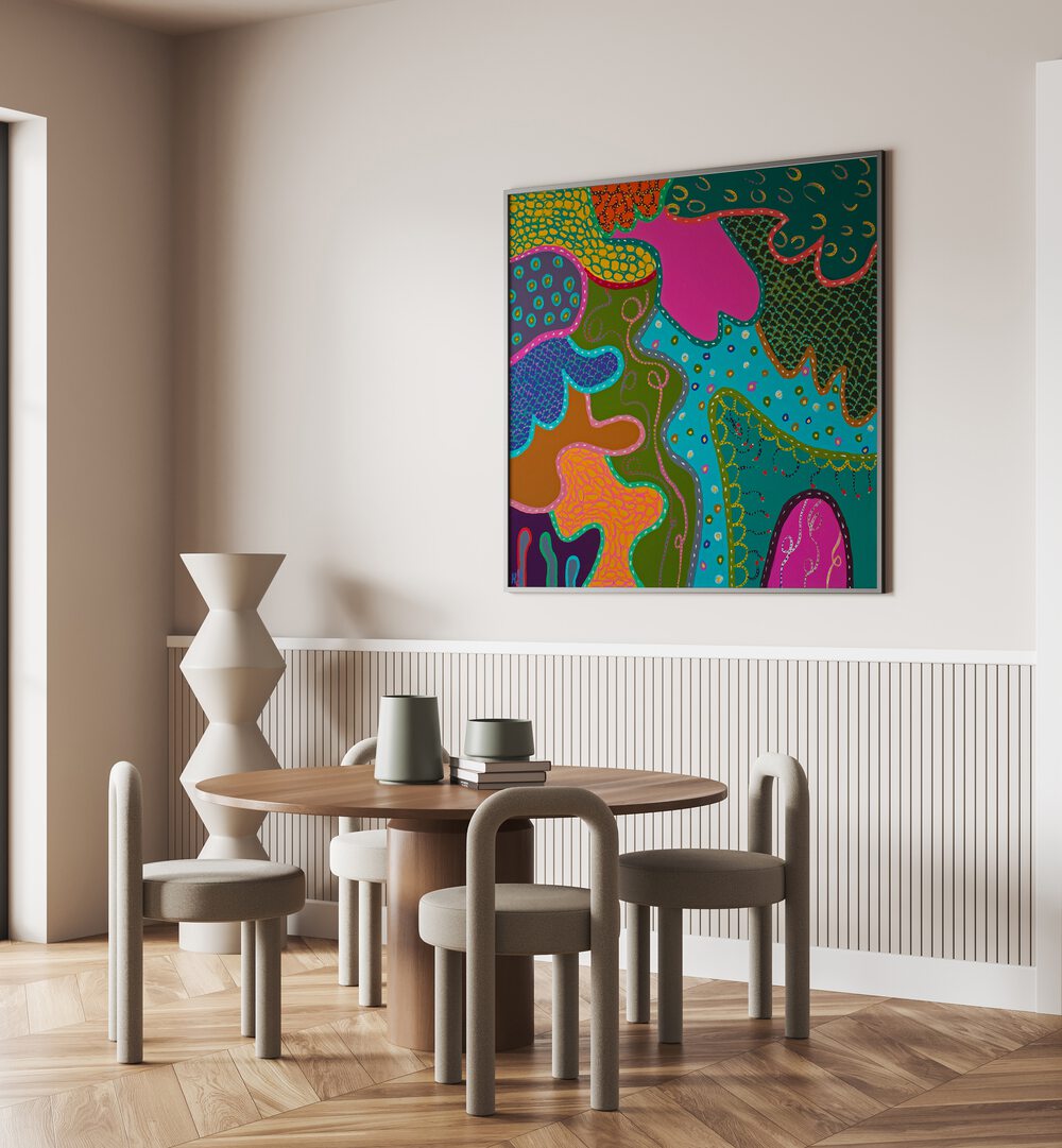 COLOUR HAS JOY , ABSTRACT PAINTINGS