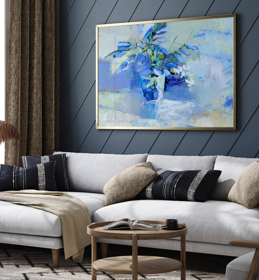 Elegant BELLS, ABSTRACT PAINTINGS enhance home decor with charm and vibrant colors, perfect for any setting.