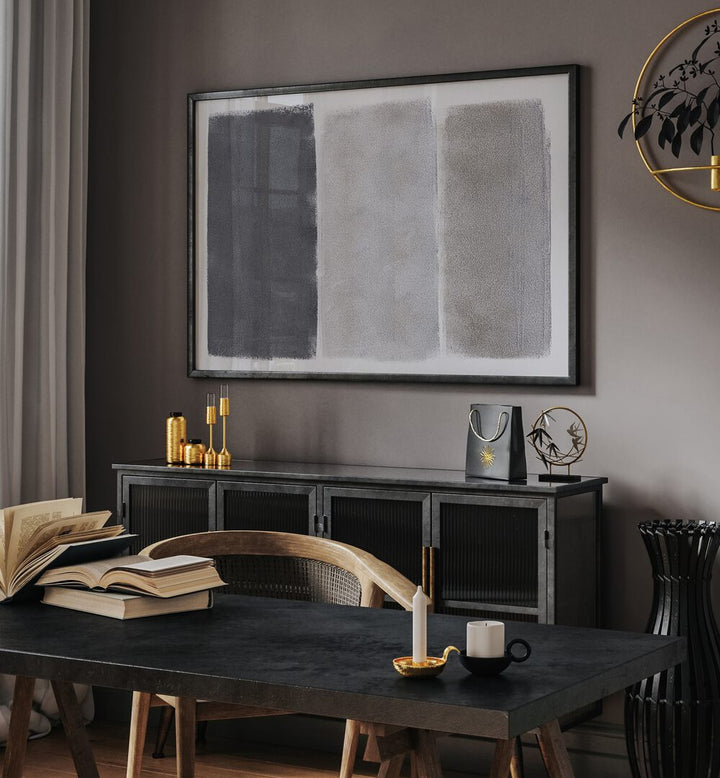 Transform your space with ABSTRAT COLORFIELDS GREYSCALE, ABSTRACT PAINTINGS, featuring dynamic shades and textures.