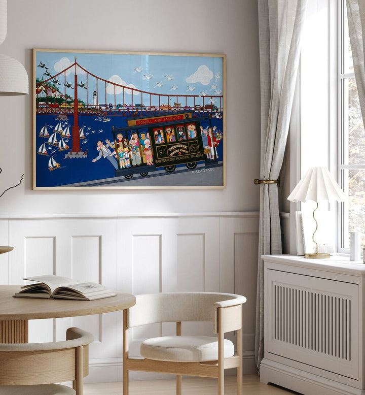 EVERYBODY'S FAVORITE CITY , KIDS ROOM PAINTINGS