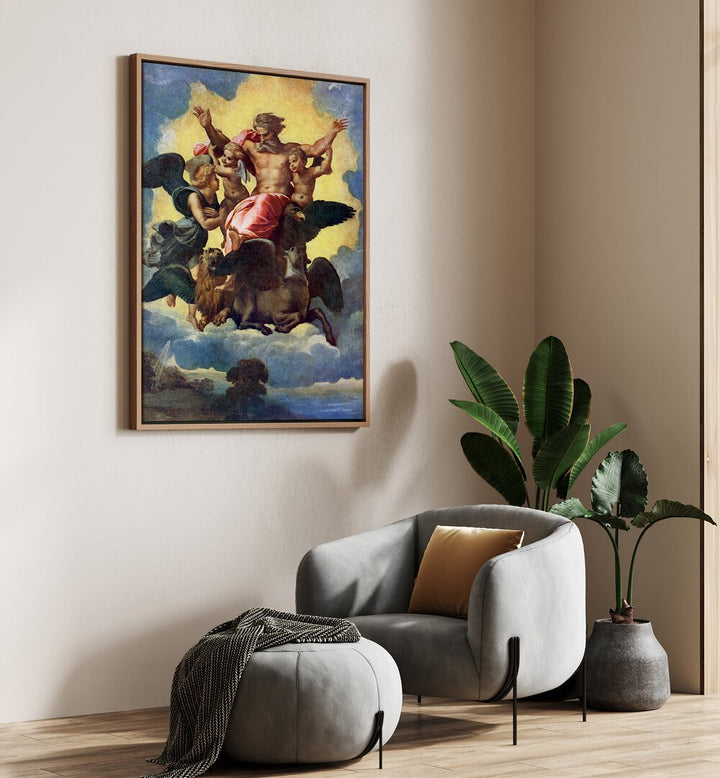 EZEKIEL'S VISION (1518)  , VINTAGE PAINTINGS