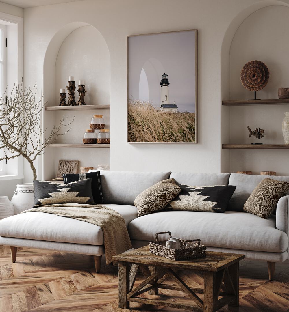 Lighthouse beach paintings enhance your home’s look, adding a serene touch to modern decor. Perfect for any room.