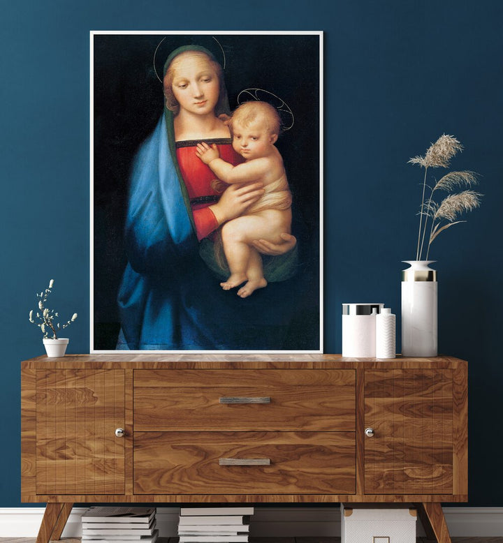 MADONNA DEL GRANDUCA (1505) , VINTAGE PAINTINGS