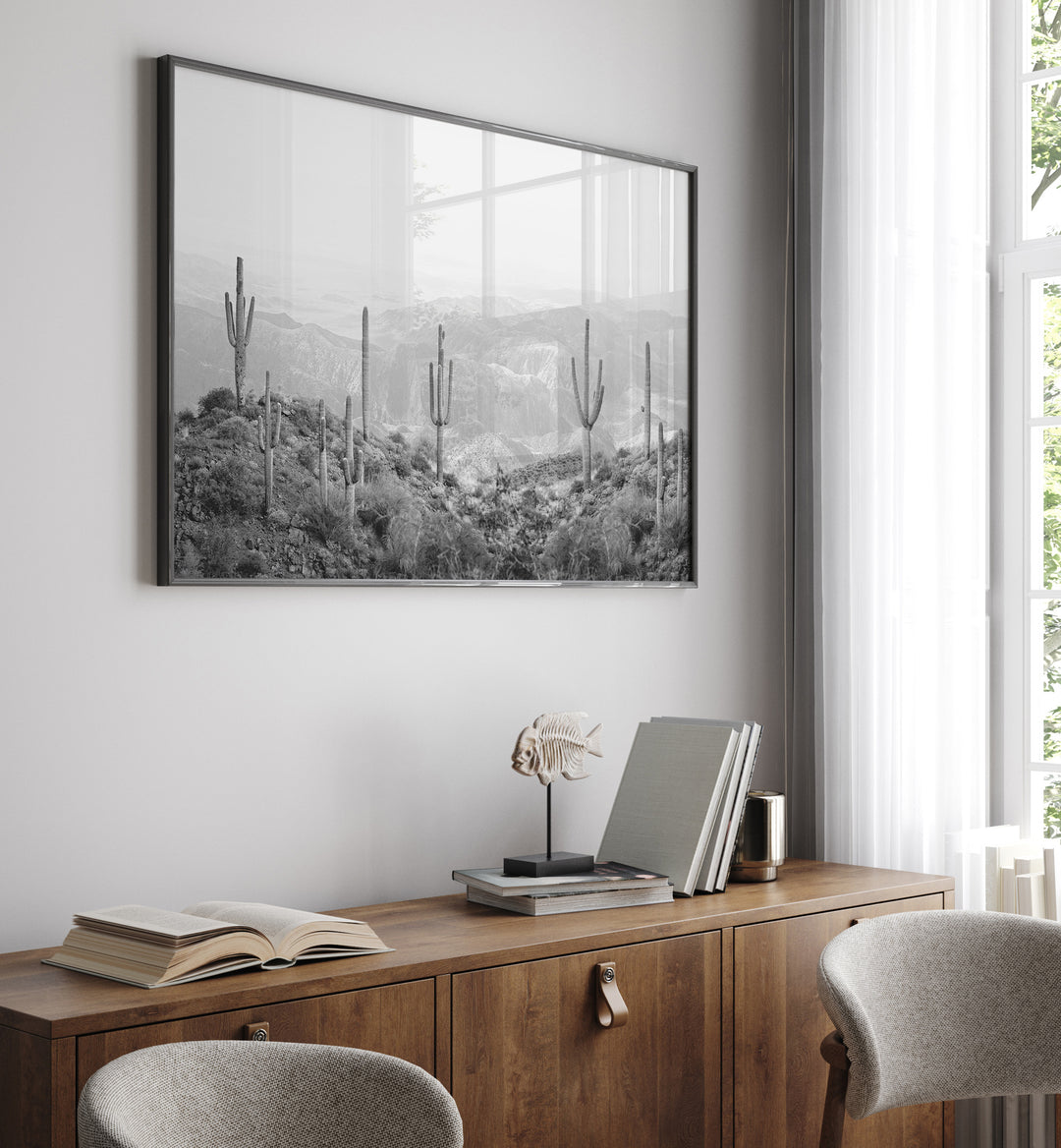 WESTERN CACTUS , COWBOY & MODERN AMERICANA PAINTINGS