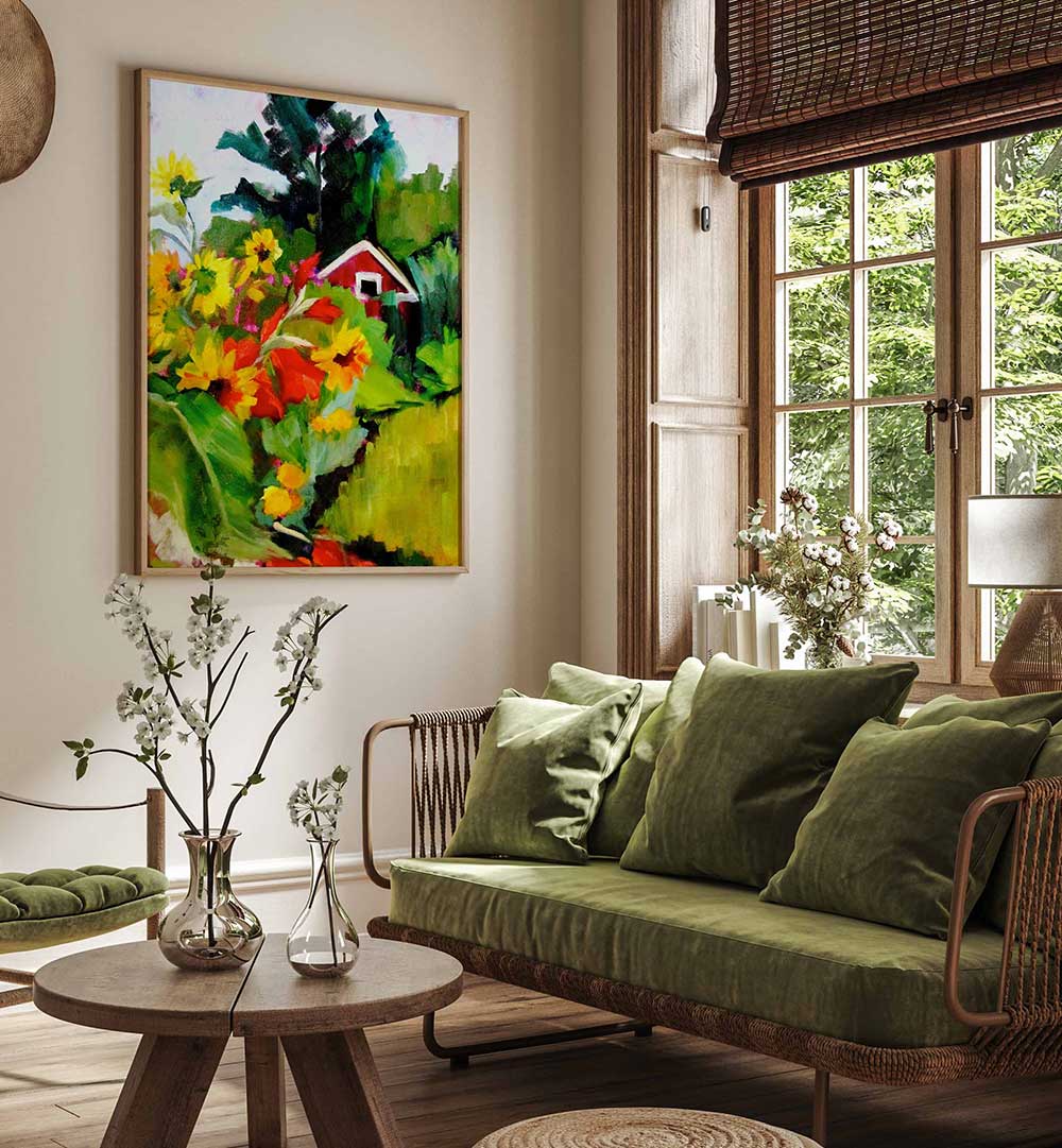 TERHUNE ORCHARDS, FLORAL FLOWER PAINTINGS