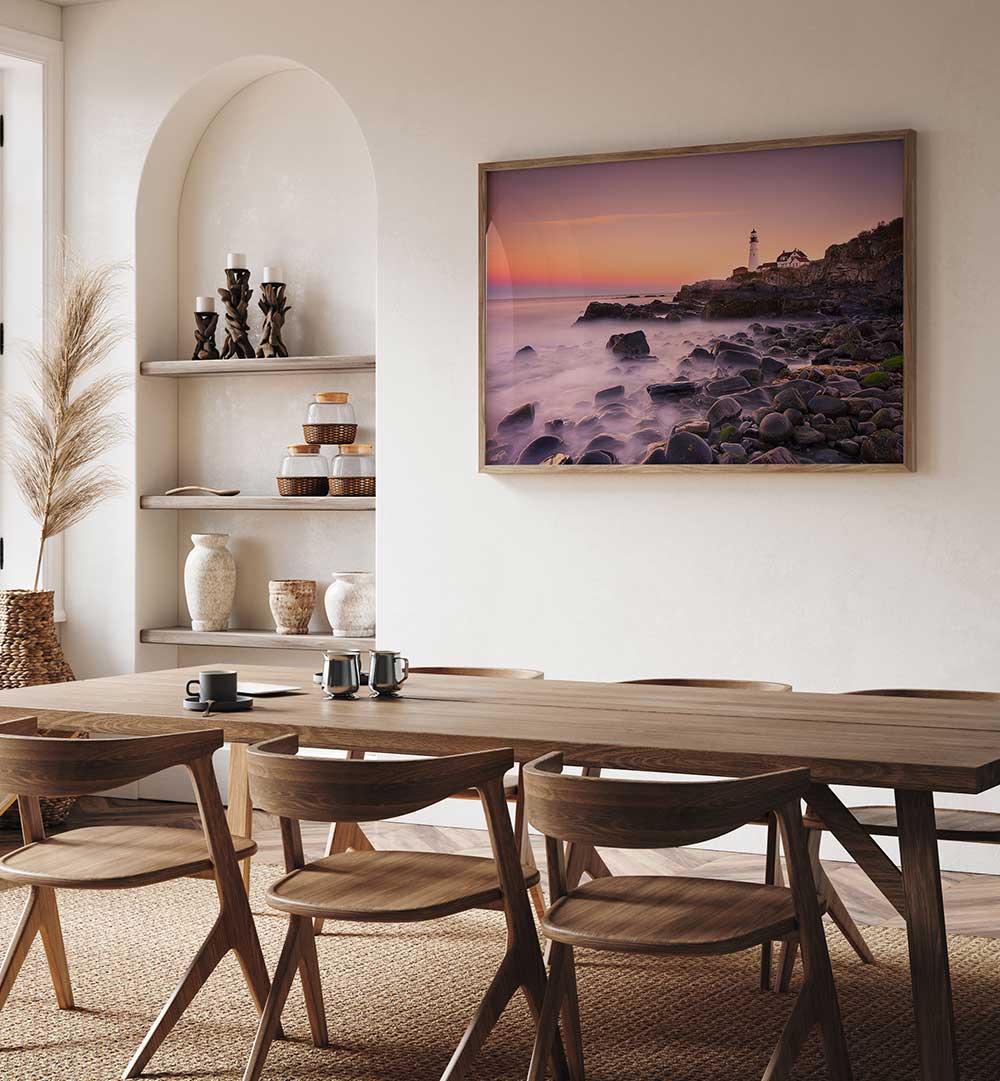 PORTLAND HEADLIGHT , PHOTOGRAPHY PRINTS