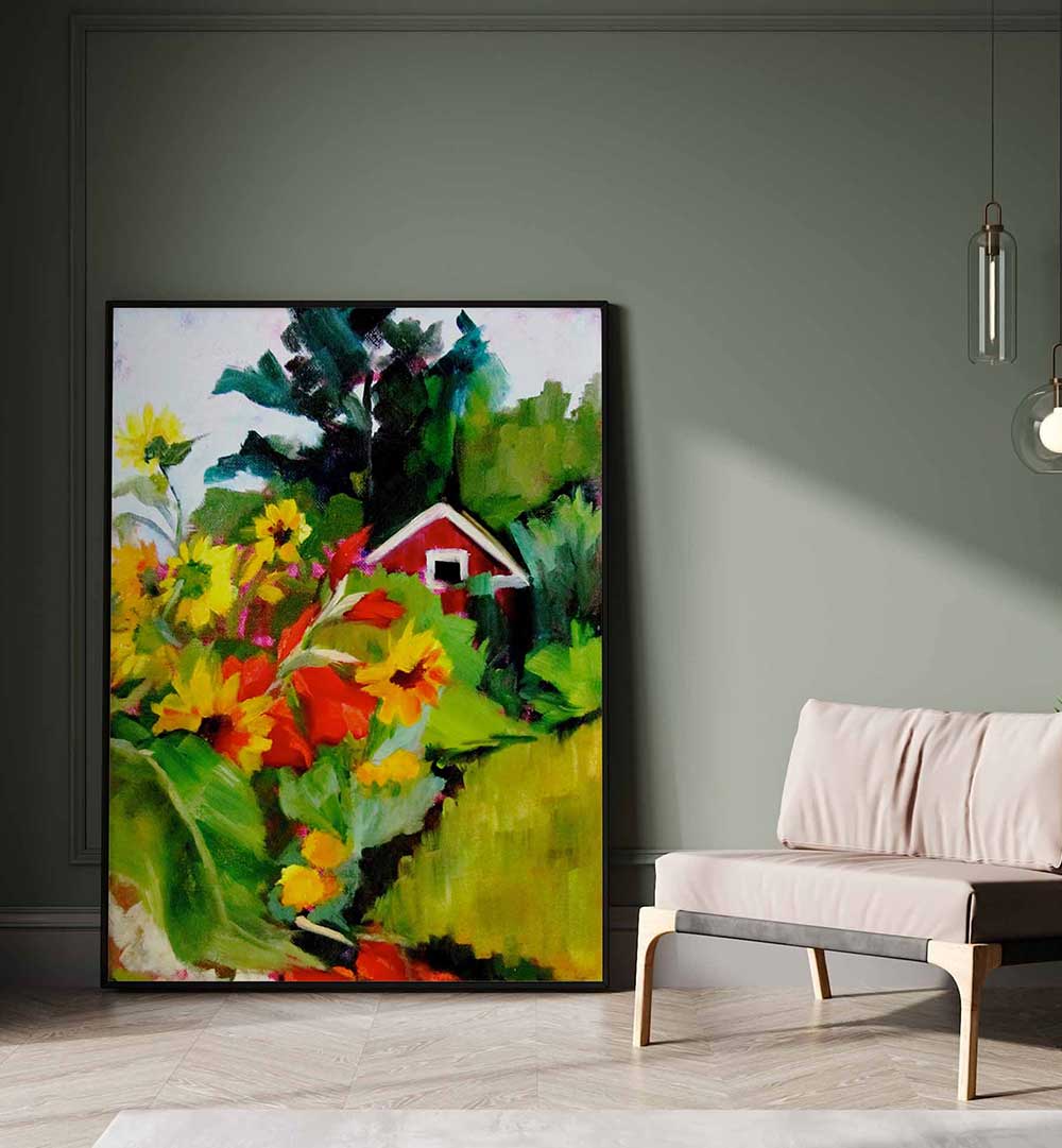 TERHUNE ORCHARDS, FLORAL FLOWER PAINTINGS