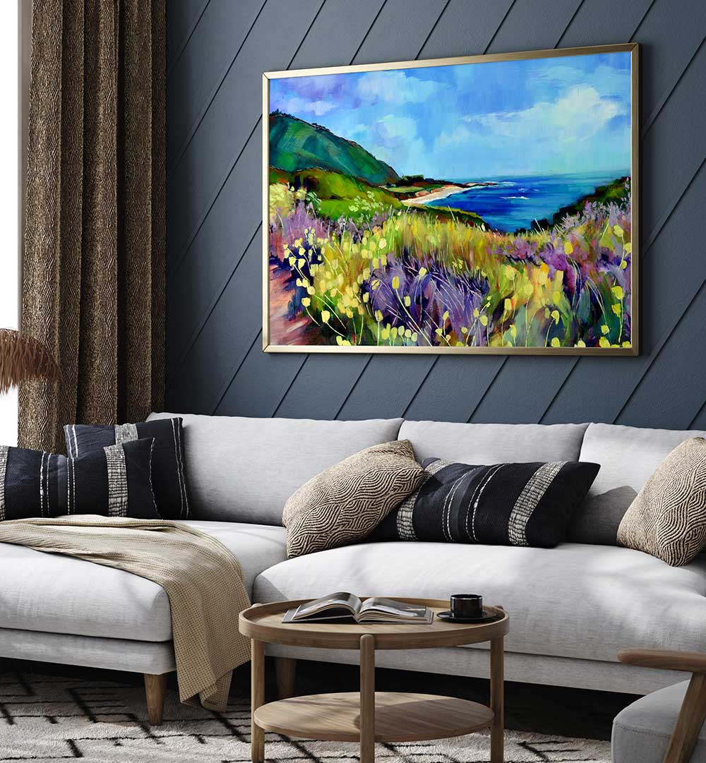 CALIFORNIA ROUTE I , LANDSCAPE PAINTINGS