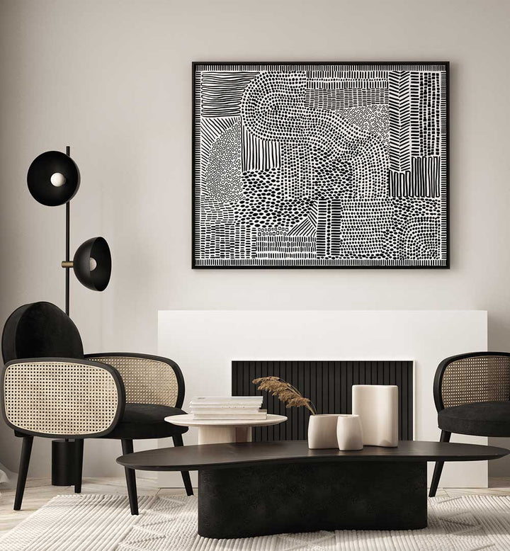 TRIBAL TAPESTRY , PATTERN ART PRINTS