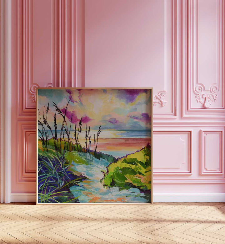 PATH TO THE OCEAN , BEACH PAINTINGS