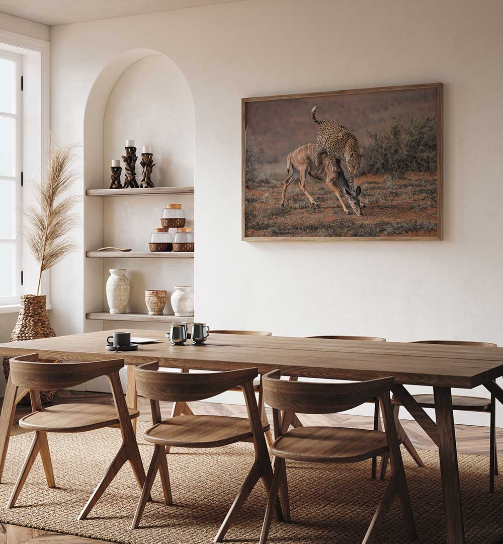 LEOPARD HUNTING  , PHOTOGRAPHY PRINTS