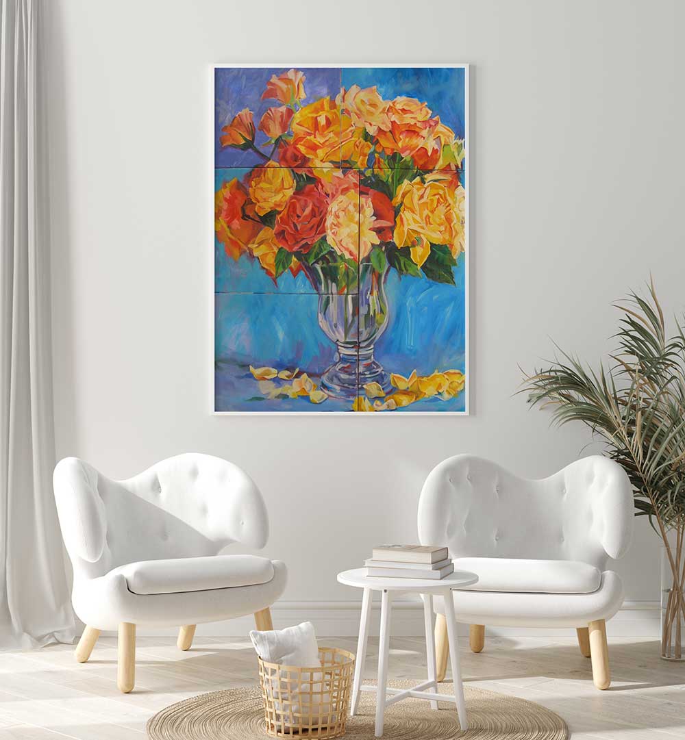 PEONIES , FLORAL FLOWER PAINTINGS