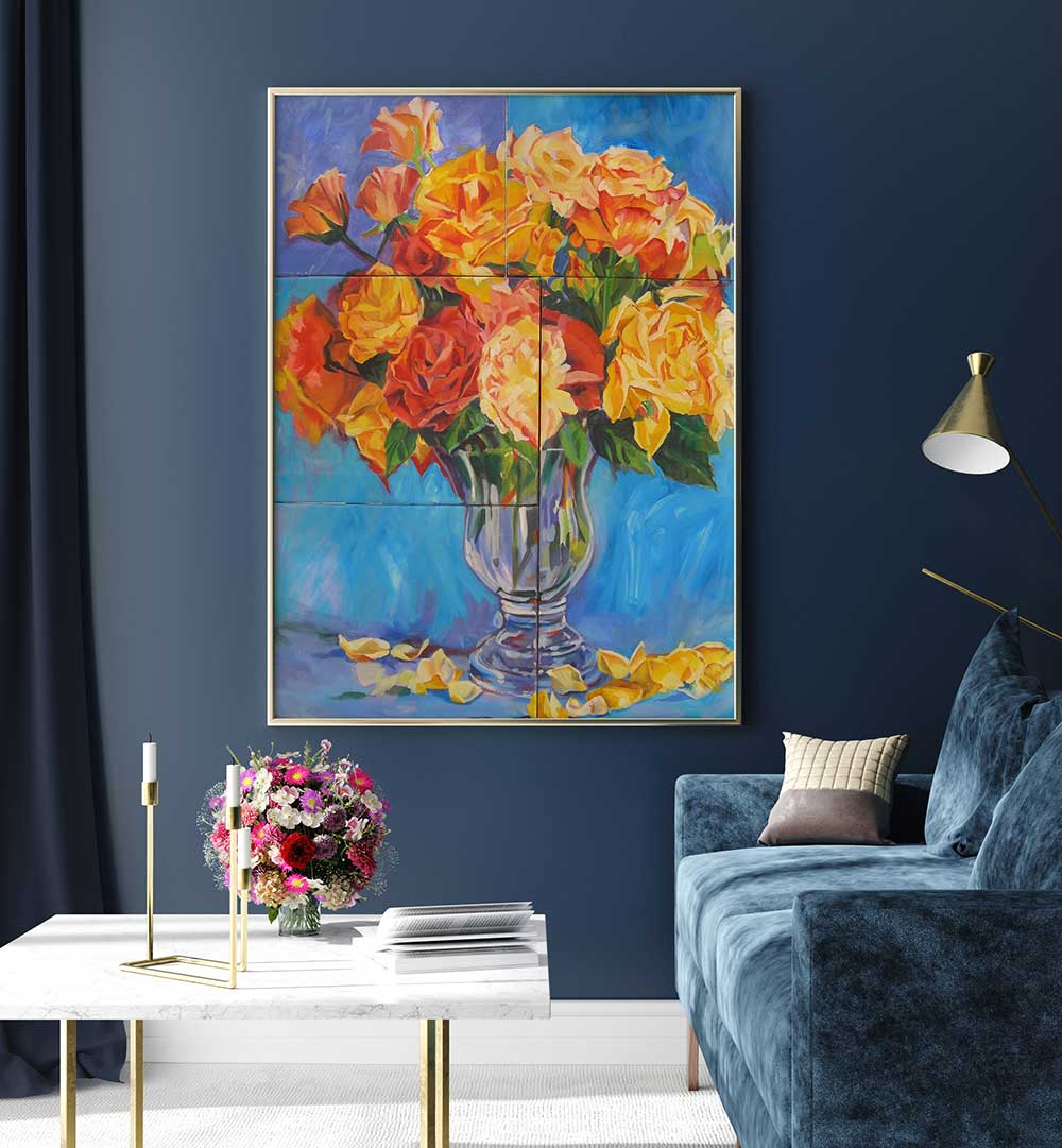 PEONIES , FLORAL FLOWER PAINTINGS
