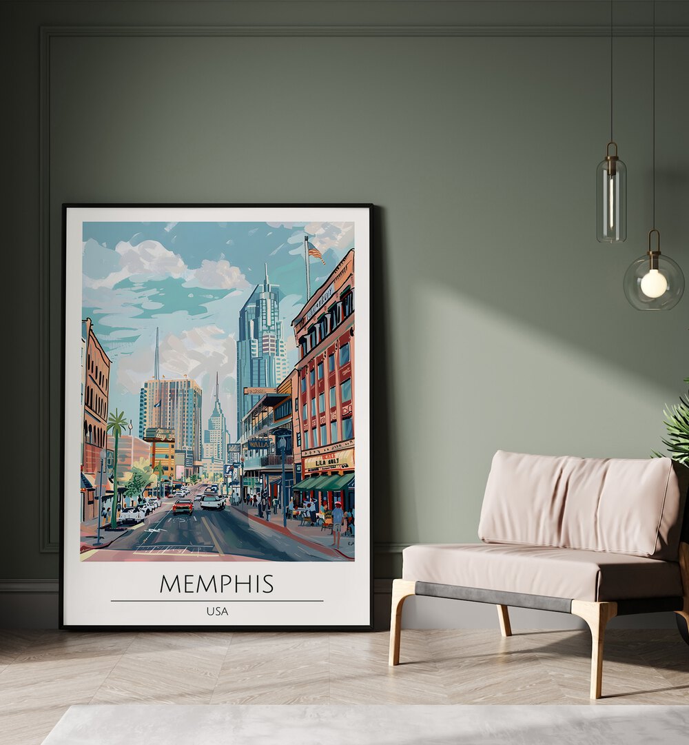 MEMPHIS - USA , TRAVEL POSTERS