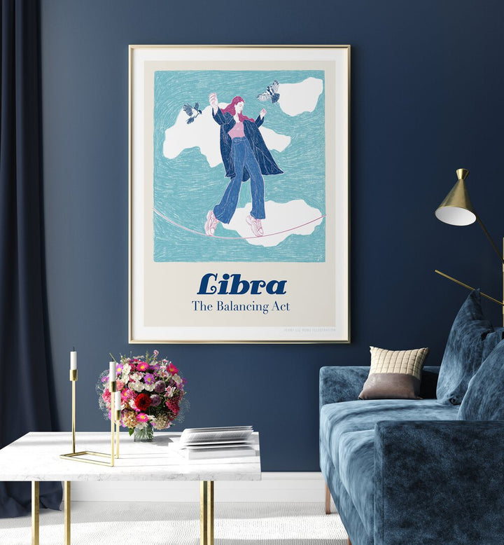 LIBRA II , ZODIAC & TAROT POSTERS