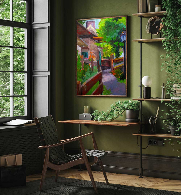 PHILLIPS MILL , LANDSCAPE PAINTINGS