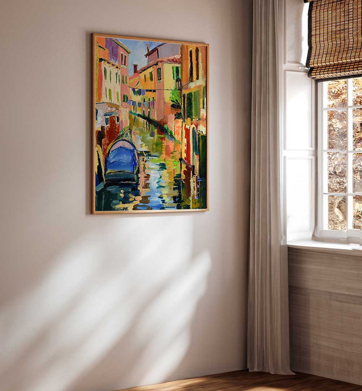 VENETIAN REFLECTIONS , LANDSCAPE PAINTINGS