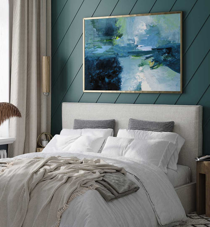 Transform your space with A QUIET REFLECTION II, ABSTRACT PAINTINGS, showcasing serene colors and textures.