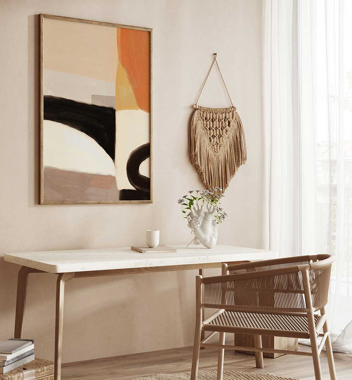 BOLD COLORS SHAPES V , ABSTRACT PAINTINGS