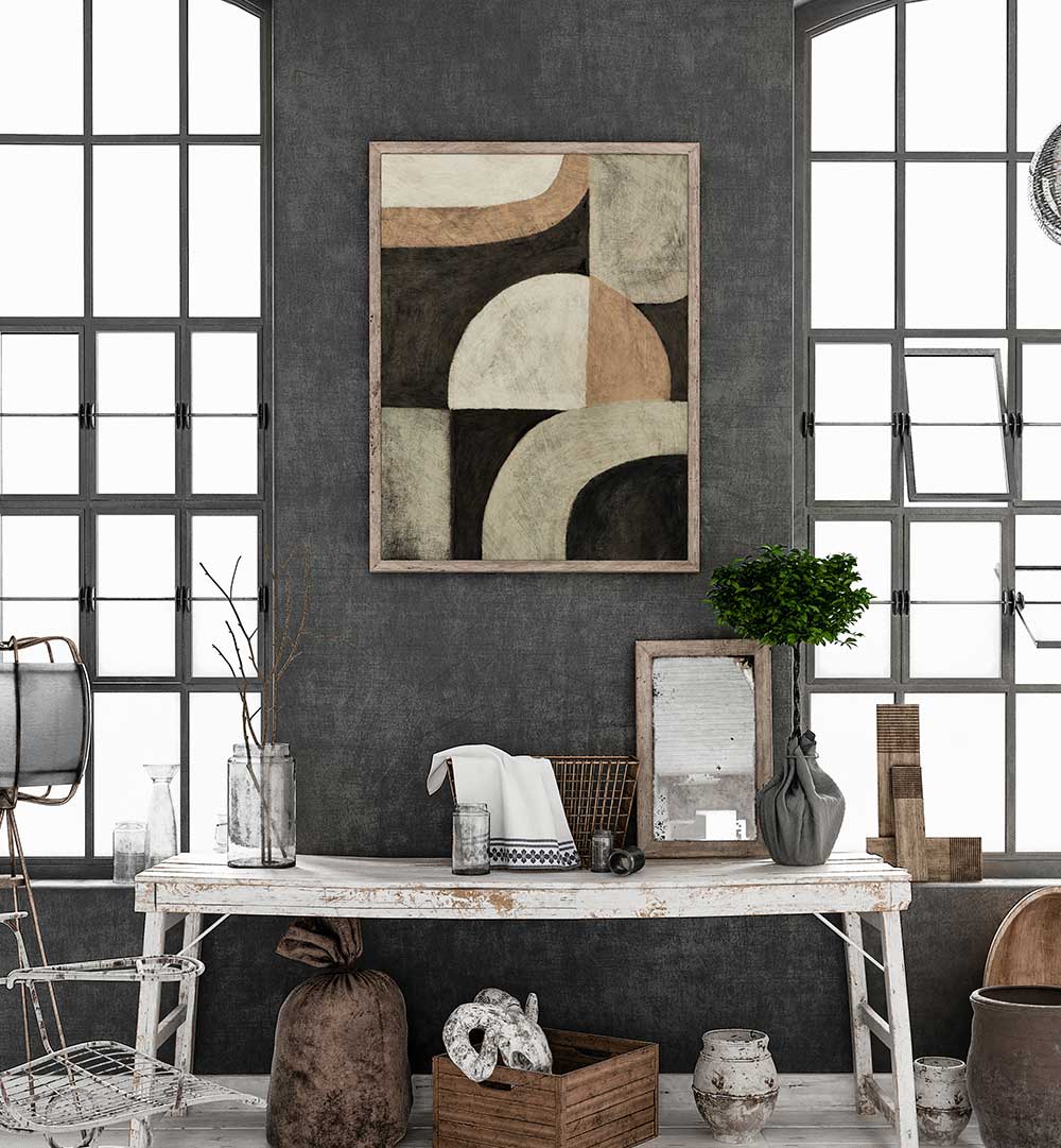 DUAL , GEOMETRIC ART PRINTS