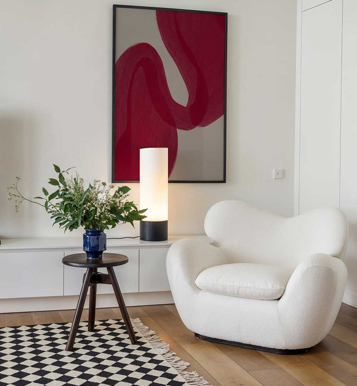 COLOUR PALETTE BURGUNDY II . ABSTRACT PAINTINGS