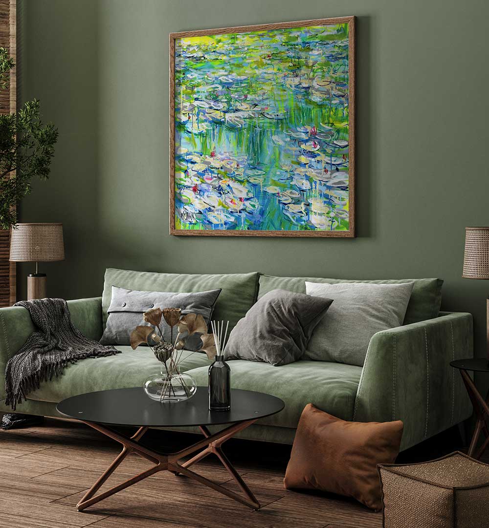 LIQUID SERENITY , FLORAL FLOWER PAINTINGS