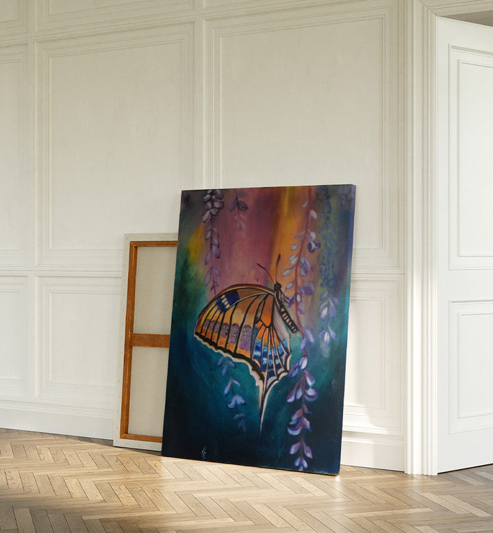 STILLNESS BEFORE FLIGHT ,HANDEMADE ARTWORKS