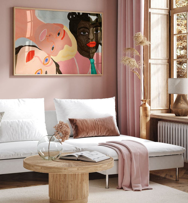 Stylish HERS, FASHION POSTERS add a vibrant touch to modern interiors, enhancing any living space beautifully.