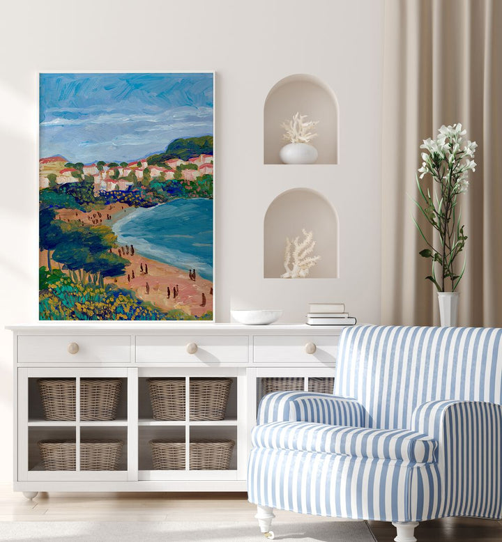 Captivating BAKER BEACH, LANDSCAPE PAINTINGS enhance your space with coastal charm and vibrant colors.