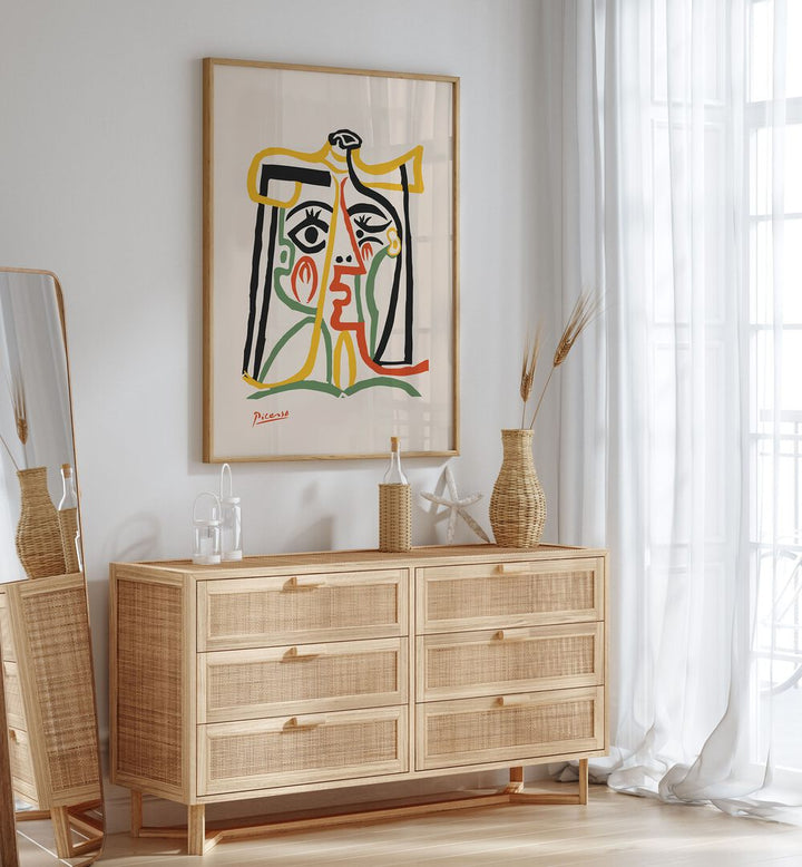 PORTRAIT DE JACQUELINE  , VINTAGE PAINTINGS