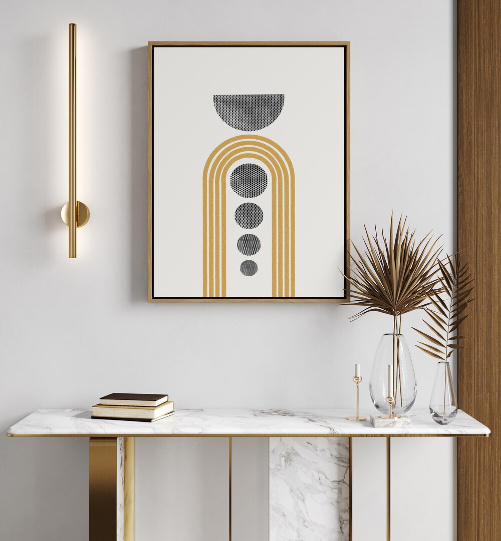 Stylish MID CENTURY MODERN SHAPES, BOHO ART PAINTINGS enhance any space with vibrant colors and geometric beauty.