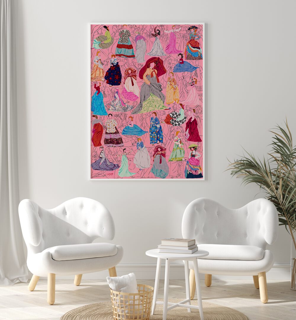 Colorful PICNIC, FASHION POSTERS showcasing diverse stylish designs perfect for any chic home decor.