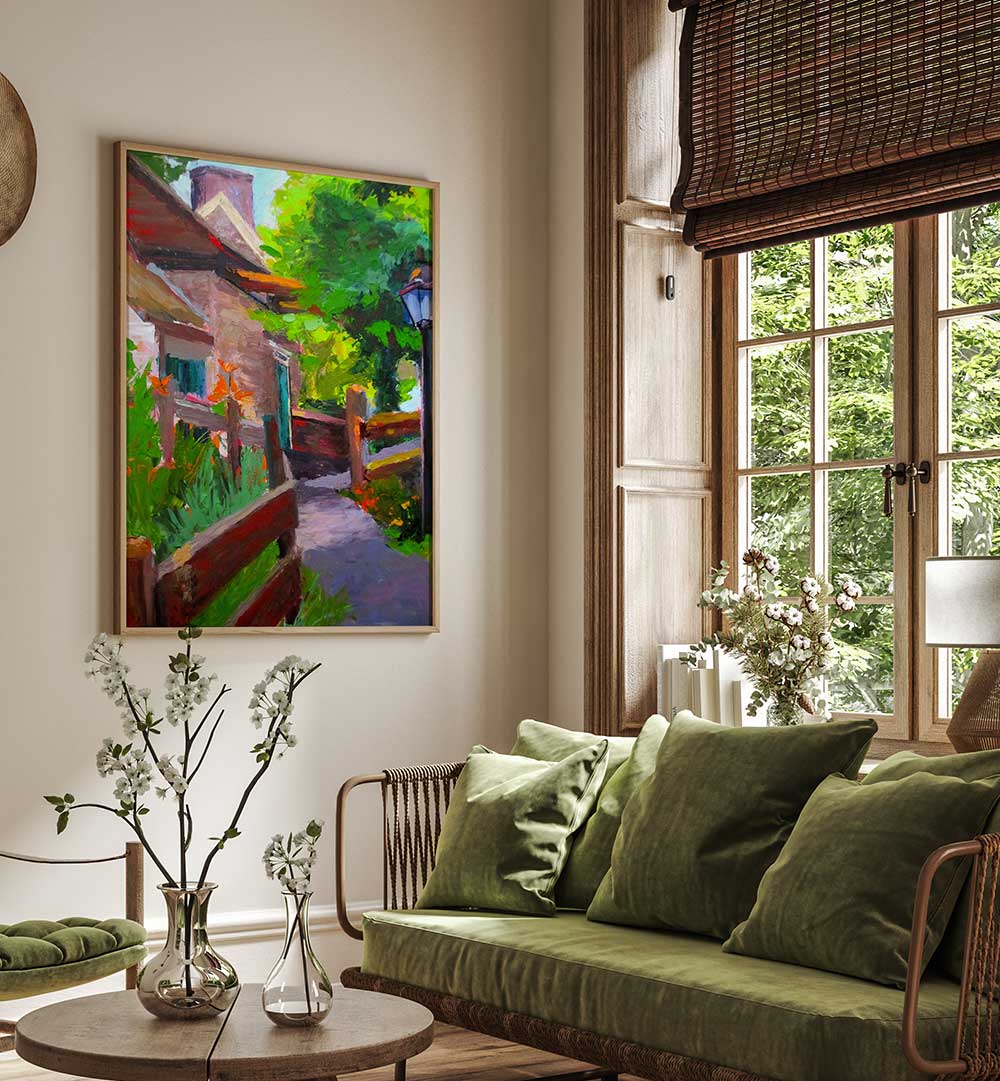 PHILLIPS MILL , LANDSCAPE PAINTINGS