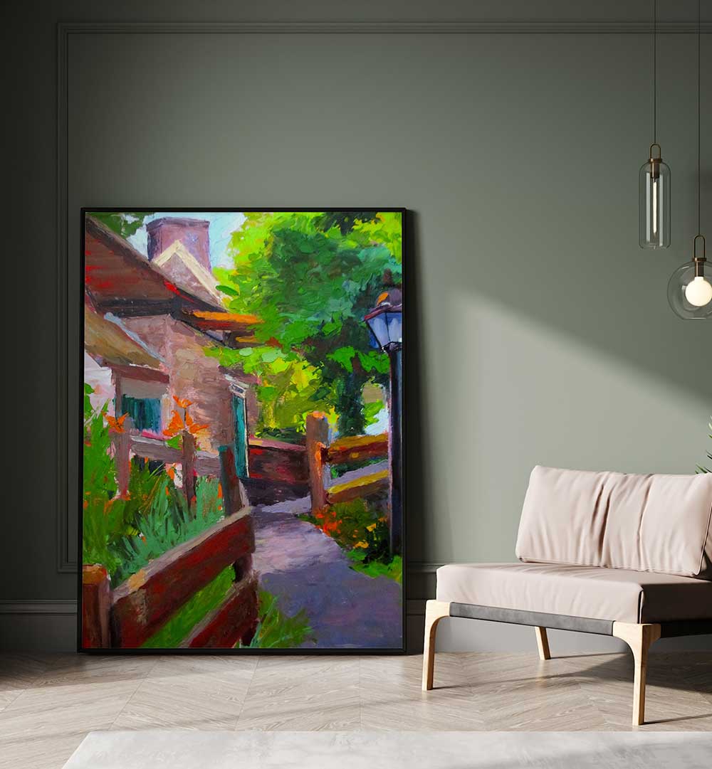 PHILLIPS MILL , LANDSCAPE PAINTINGS