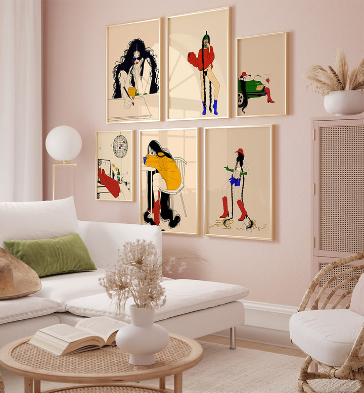 VOGUE MOMENTS GALLERY WALL , GALLERY WALLS & SETS