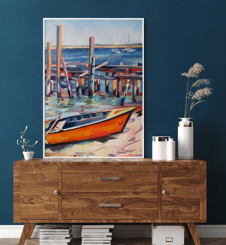 PROVINCE TOWN HARBOR , BEACH PAINTINGS