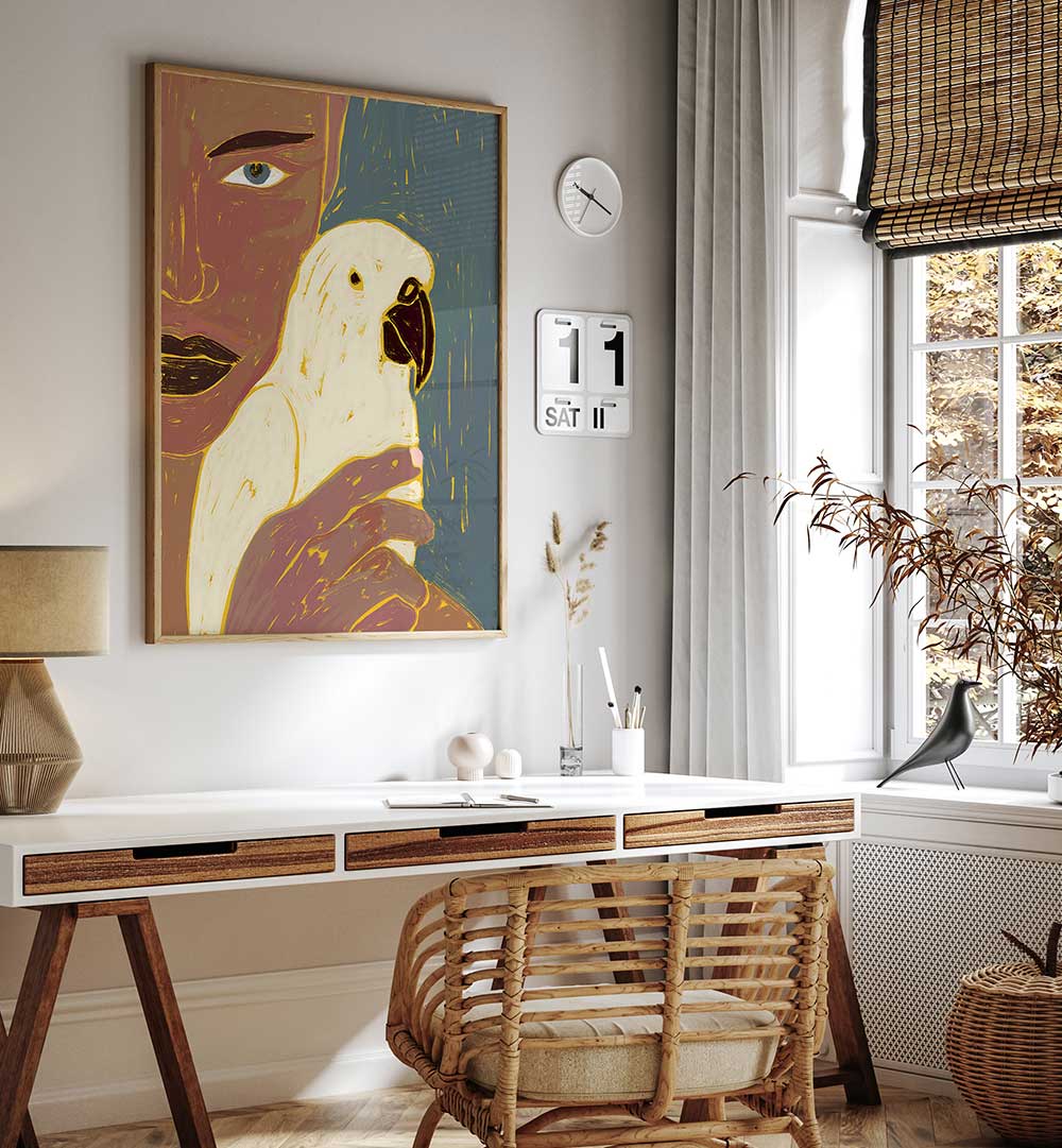 KEEPER OF SECRETS , PORTRAITS & FIGURATIVE ILLUSTRATIONS