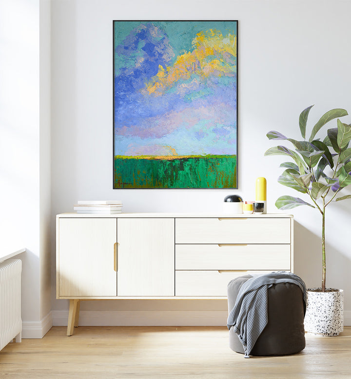 SUNSET WHISPERS , ABSTRACT PAINTINGS