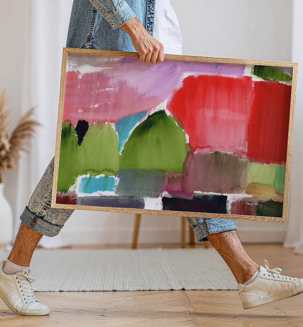 ABSTRACT IN WATERCOLOR , ABSTRACT PAINTINGS