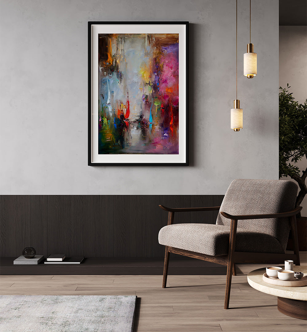 MARINE INSPRITION , ABSTRACT PAINTINGS