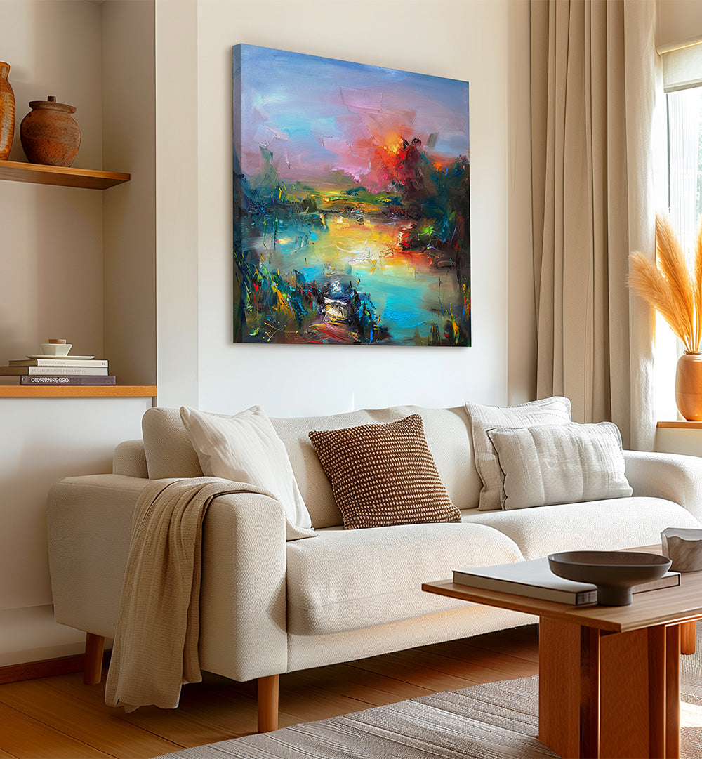 SUNRISE ,ABSTRACT PAINTINGS